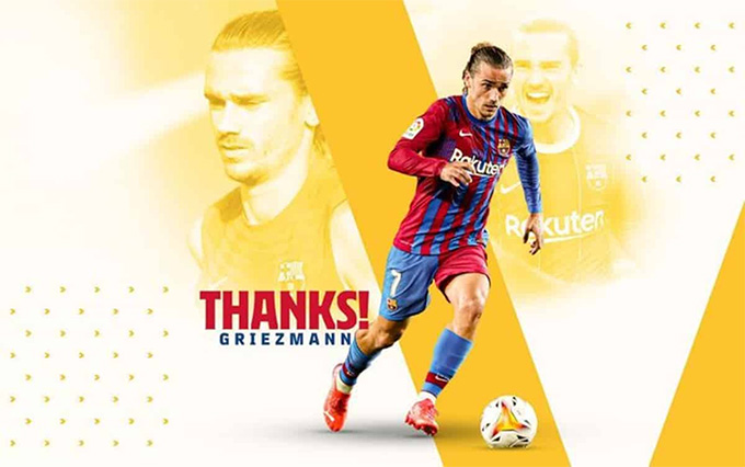 Griezmann rời Barca sau 2 năm đen tối