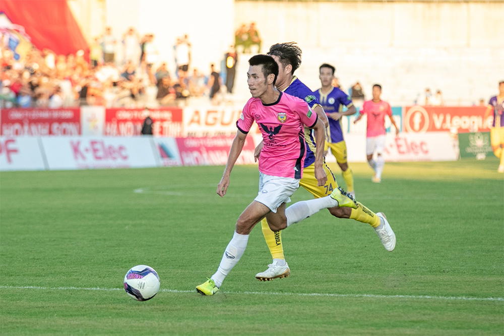 Hà Tĩnh hạ quyết tâm tìm lại niềm vui chiến thắng khi tiếp Sài Gòn FC trên sân nhà - Ảnh: XT