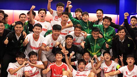 Loại chủ nhà U19 PVF Hưng Yên, U19 HV Nutifood gặp Hà Nội ở bán kết U19 Quốc gia 
