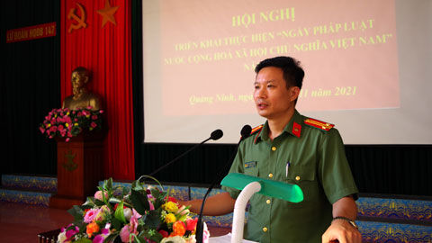 Lữ đoàn 147: Thực hiện Ngày Pháp luật nước Cộng hòa xã hội chủ nghĩa Việt Nam