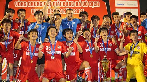 Vòng chung kết U19 Quốc gia 2021: PVF vô địch, Học viện NutiFood về nhì 