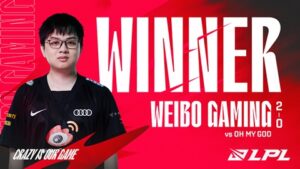 LPL mùa Hè 2022: SofM cùng Weibo Gaming thắng trận thứ 4 liên tiếp